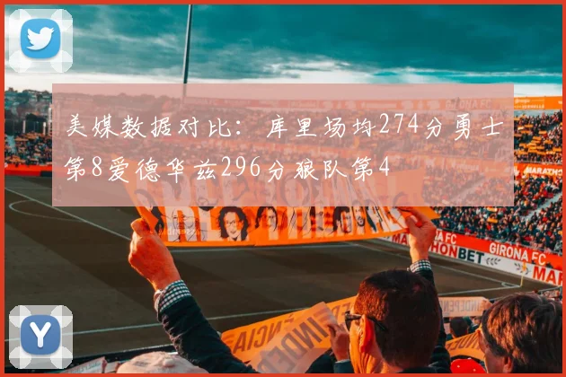 美媒数据对比：库里场均274分勇士第8爱德华兹296分狼队第4